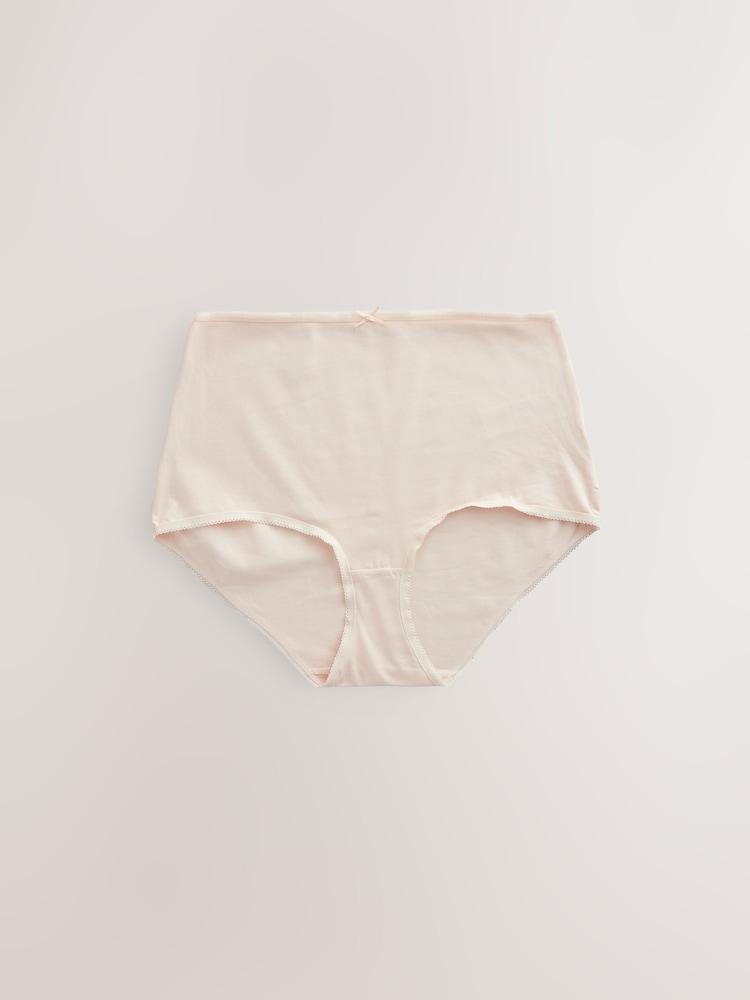 Noir / Pastel Rose Nude / Blanc - Lot de 5 culottes riches - Image 4 of 6