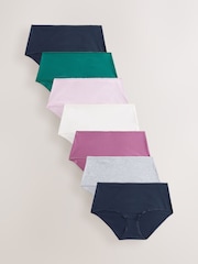Marl Midi Rich Knickers 7 Pack - Image 1 of 13