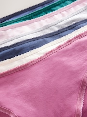 Marl High Leg Rich Knickers 7 Pack - Image 12 of 12