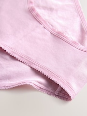 Pink Blue Marl Bikini Rich Knickers 7 Pack - Image 10 of 10