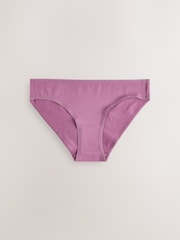 Pink Blue Marl Bikini Rich Knickers 7 Pack - Image 6 of 10