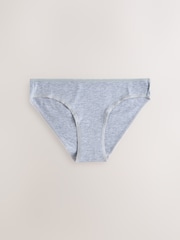 Pink Blue Marl Bikini Rich Knickers 7 Pack - Image 7 of 10
