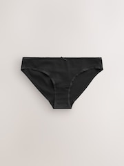 Black Bikini Rich Knickers 7 Pack - Image 2 of 5