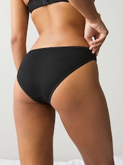 Black Bikini Rich Knickers 7 Pack - Image 4 of 5