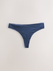 Marl Thong Rich Knickers 7 Pack - Image 11 of 12