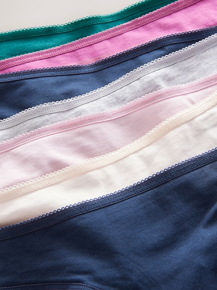 Marl Thong Rich Knickers 7 Pack - Image 12 of 12