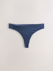 Marl Thong Rich Knickers 7 Pack - Image 5 of 12