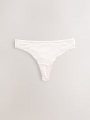 Marl Thong Rich Knickers 7 Pack - Image 8 of 12
