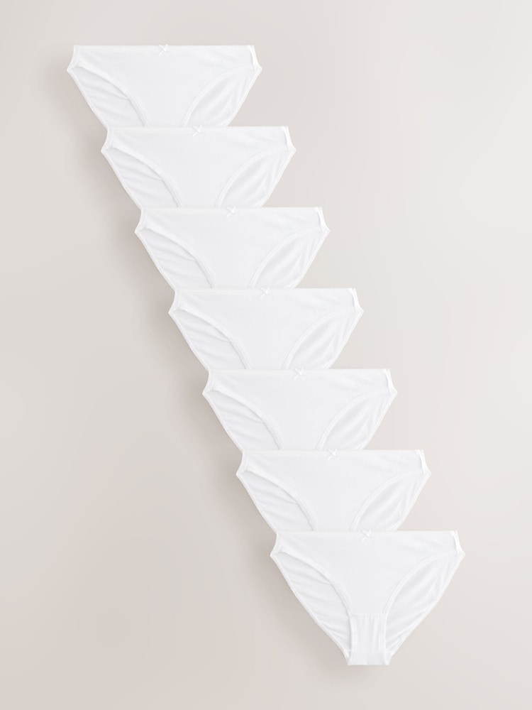 Blanc - Lot de 7 culottes riches - Image 1 of 7