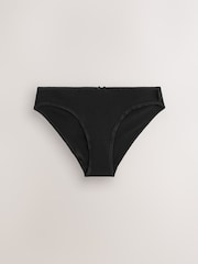 Black / Pastel Rose Nude / White Bikini Rich Knickers 7 Pack - Image 5 of 9