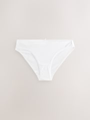 Black / Pastel Rose Nude / White Bikini Rich Knickers 7 Pack - Image 6 of 9