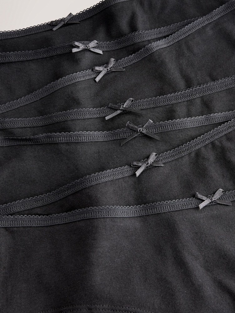 Noir - Lot de 7 culottes riches - Image 6 of 7