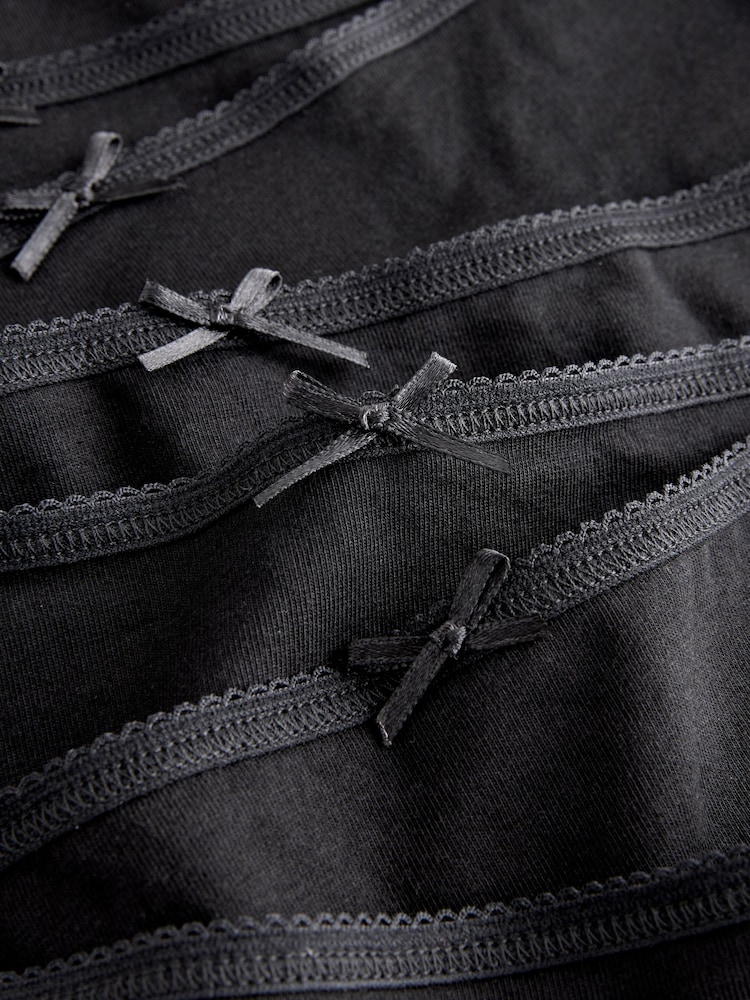 Noir - Lot de 7 culottes riches - Image 7 of 7