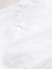 White Thong Rich Knickers 5 Pack - Image 8 of 8