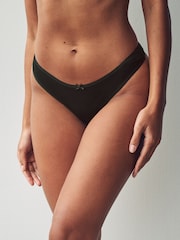 Black Thong Rich Knickers 7 Pack - Image 10 of 13