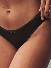 Black Thong Rich Knickers 7 Pack - Image 11 of 13