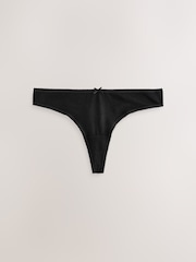 Black Thong Rich Knickers 7 Pack - Image 2 of 13