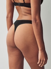Black Thong Rich Knickers 7 Pack - Image 9 of 13