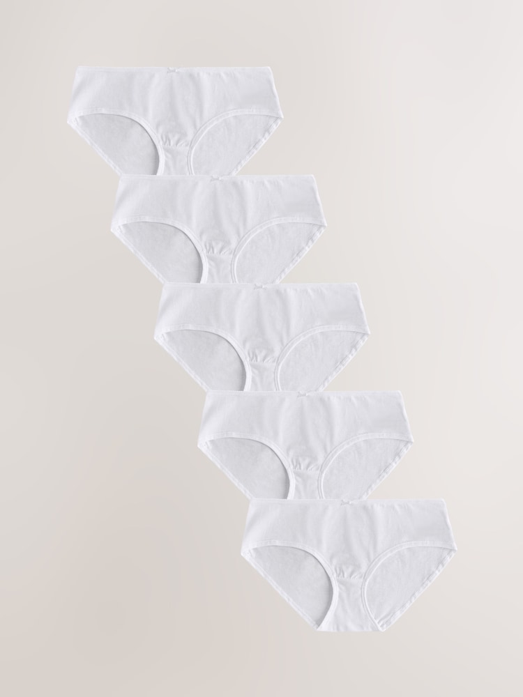 Blanc - Lot de 5 culottes riches - Image 1 de 7