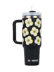 Regatta Yellow Orla Kiely Insulate Mug - Image 1 of 4