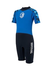 Regatta Blue Junior Kids Short Wetsuit - Image 8 of 8