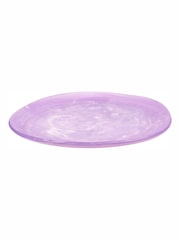Bread + Butter Lilac Organic Resin Round Platter with Small Bowl Set - Image 3 of 3
