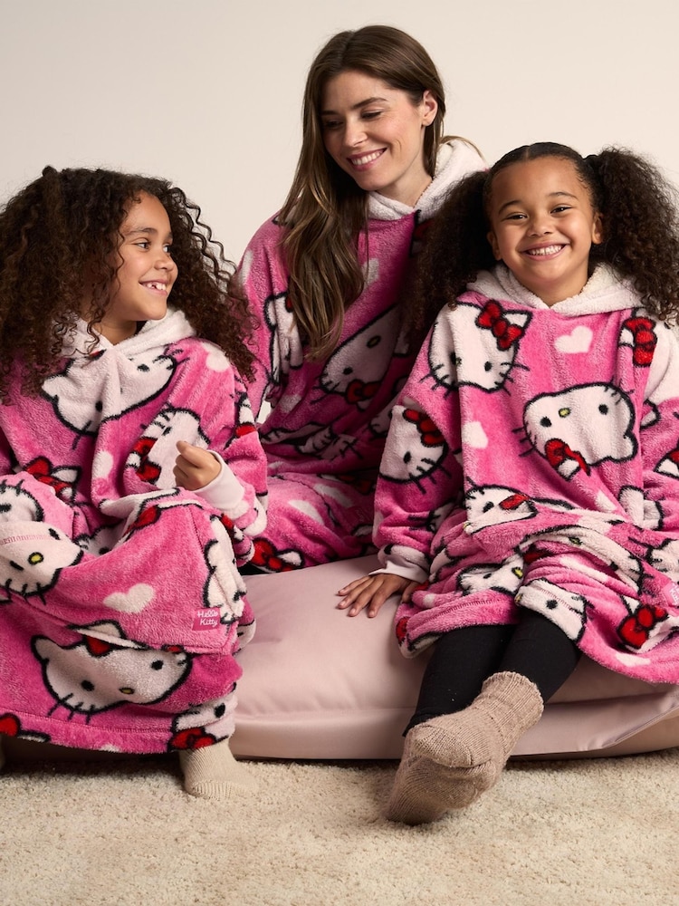 Brand Threads, Kapuzendecke mit Hello Kitty für Mädchen - Bild 2 von 4
