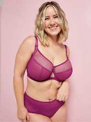 Lila - Curvy Kate Victory Balconette-BH mit seitlicher Stützfunktion - Bild 1 von 7