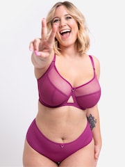 Lila - Curvy Kate Victory Balconette-BH mit seitlicher Stützfunktion - Bild 4 von 7