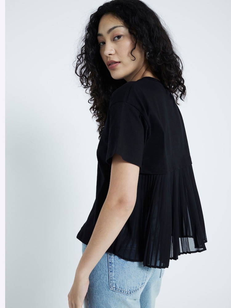 River Island T-Shirt mit plissiertem Saum - Bild 2 von 6