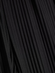 River Island Black Plisse Wide Leg Trousers - Image 4 of 4
