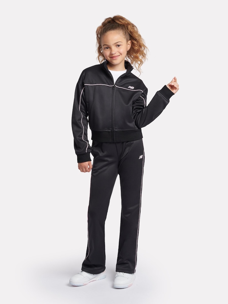 New Balance Black Girls Sport Track Joggers - Image 6 of 10
