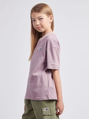 New Balance Red Girls 100% Cotton Premium T-Shirt - Image 3 of 10