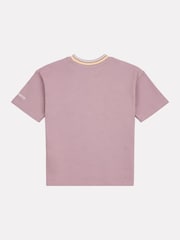 New Balance Red Girls 100% Cotton Premium T-Shirt - Image 9 of 10