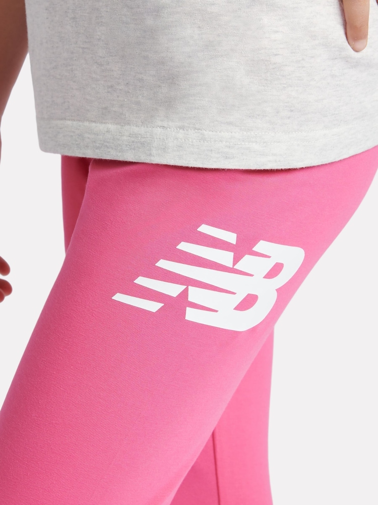 Lumière rose - Legging New Balance Kids à logo Leggings - Image 4 of 9