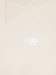 New Balance White Small Girls Logo Sweatshirt - Image 8 of 8