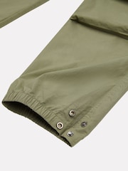New Balance Green Girls 100% Cotton Premium Cargo Joggers - Image 5 of 6