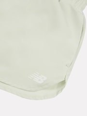 New Balance Green Girls RC Run Shorts - Image 10 of 10