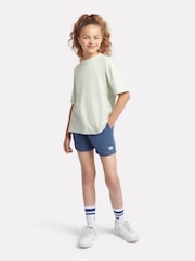 New Balance Green Small Girls Logo 100% Cotton T-Shirt - Image 5 of 10