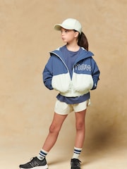Azul claro - New Balance Kids Athletics Mesh Lined Wind Cheater Jacket - Imagen 1 de 13