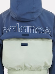 Azul claro - New Balance Kids Athletics Mesh Lined Wind Cheater Jacket - Imagen 11 de 13