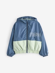 Azul claro - New Balance Kids Athletics Mesh Lined Wind Cheater Jacket - Imagen 9 de 13