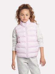 New Balance Pink Girls Bond Quilted Gilet - Image 2 of 11