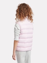 New Balance Pink Girls Bond Quilted Gilet - Image 4 of 11
