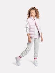 New Balance Pink Girls Bond Quilted Gilet - Image 6 of 11