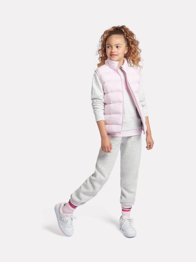 New Balance Pink Bond Quilted Gilet - Image 6 of 11