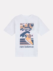 تيشرت للبنات من القطن 100% من تشكيلة Greatest Hits من New Balance - صورة 9 من 11