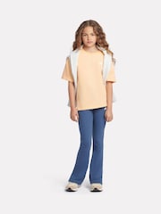New Balance Pink Small Girls Logo 100% Cotton T-Shirt - Image 6 of 9