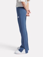New Balance Blue Girls Small Logo Flare Leggings - Image 3 of 9