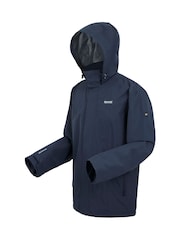Regatta Navy Blue Mens Matt II Waterproof Jacket - Image 7 of 7